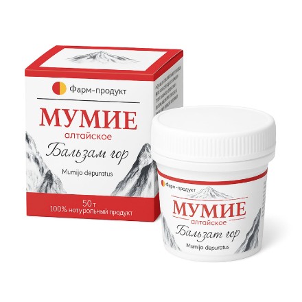 Εικόνα της Mumijo Altai Mountains Balm, συμπλήρωμα διατροφής σε μορφή πάστας, 50 g