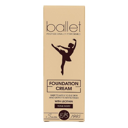 Εικόνα της Κρέμα make-up Ballet με λεκιθίνη, απόχρωση ivory, 41 g