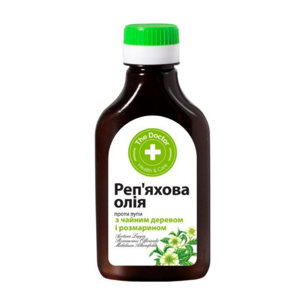 Picture of Εκχύλισμα κολλιτσίδας The Doctor κατά της πιτυρίδας με έλαιο δεντρολίβανου και τεϊόδεντρου, 100 ml