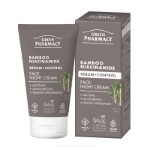 Изображение Ночной крем с матирующим эффектом Green Pharmacy Sebum-Control с бамбуком и ниацинамидом, 50 мл