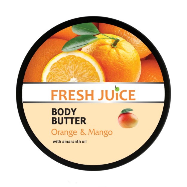 Изображение Крем-масло для тела Fresh Juice с апельсином, манго и амарантом, 225 мл