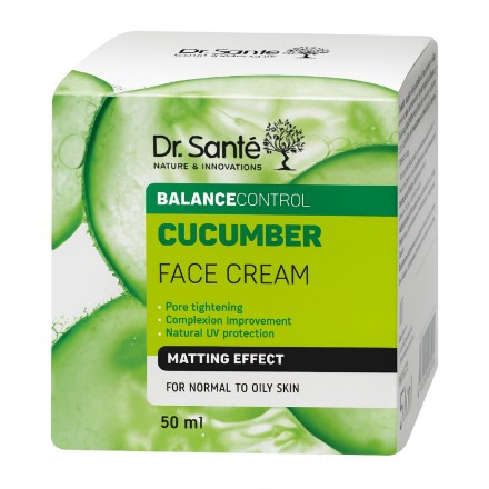 Изображение Крем для лица Dr. Sante Cucumber Balance Control, 50 мл
