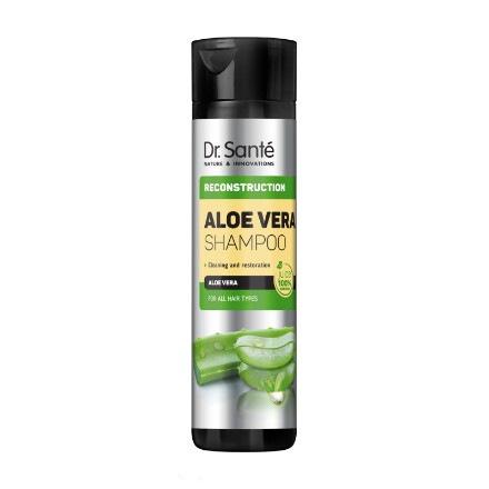 Εικόνα της Σαμπουάν αναδόμησς Dr. Sante Aloe Vera, 250 ml
