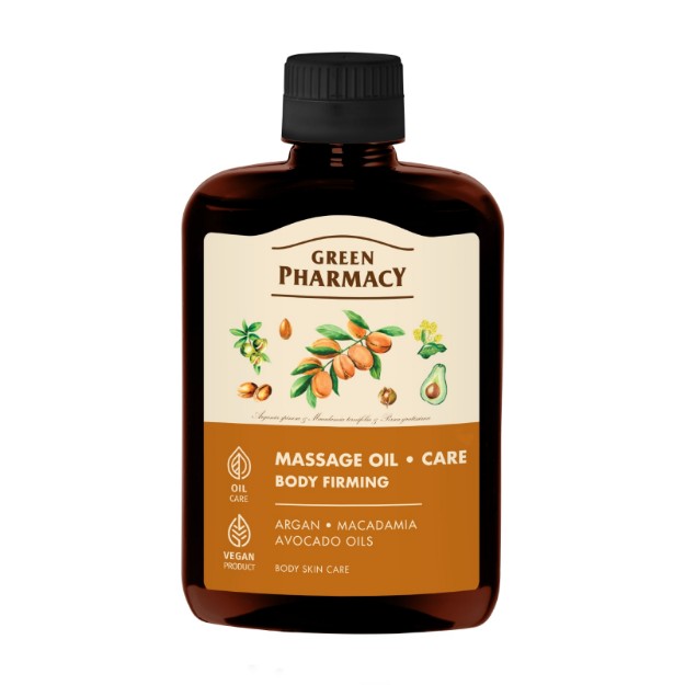 Picture of Λάδι για μασάζ και περιποίηση Green Pharmacy «Σφριγηλό σώμα», 200 ml