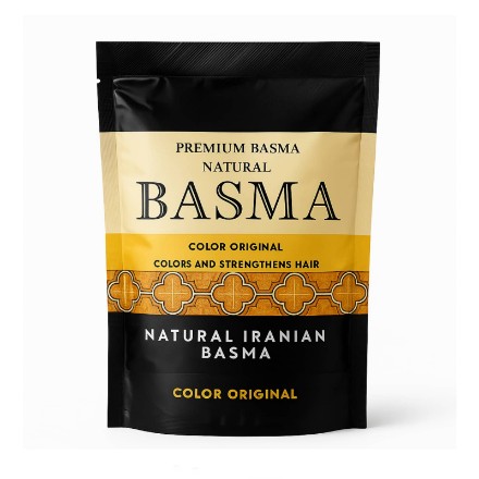 Εικόνα της Φυτική βαφή μαλλιών BASMA Natural Iranian, 25 g