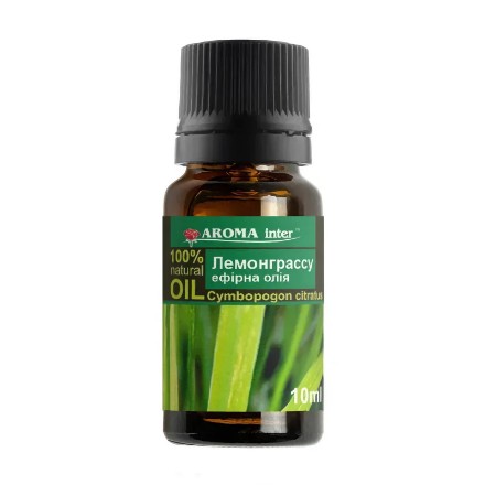 Εικόνα της Αιθέριο έλαιο λεμονόχορτου Natural, 10 ml