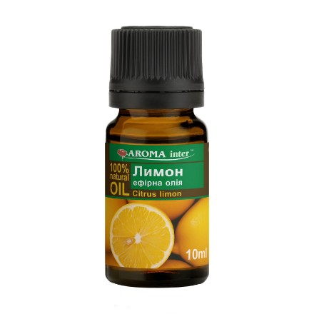 Εικόνα της Αιθέριο έλαιο λεμονιού Natural, 10 ml