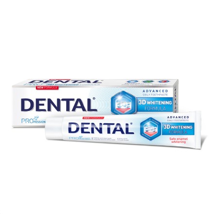 Εικόνα της Οδοντόκρεμα DENTAL PRO 3D Whitening Formula, 75 ml