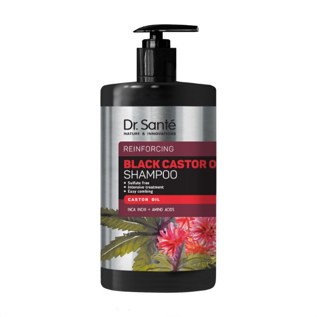 Изображение Шампунь Dr.Sante Black Castor Oil, 1000 мл