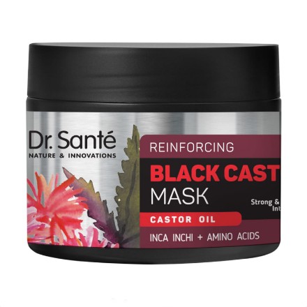 Изображение Маска для волос Dr. Sante Black Castor Oil, 300 мл