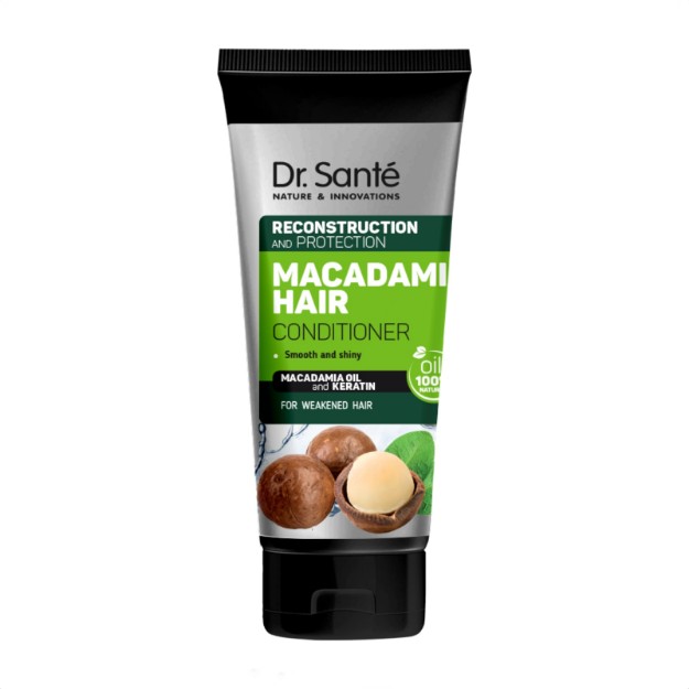 Picture of Μαλακτική κρέμα μαλλιών Dr. Sante Macadamia Hair «Ανανδόμηση και προστασία», 200 ml
