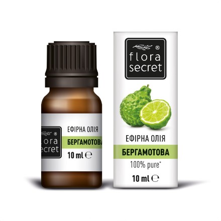 Изображение Бергамотовое эфирное масло Flora Secret, 10 мл 