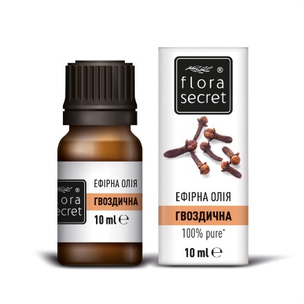 Изображение Гвоздичное эфирное масло Flora Secret, 10 мл 