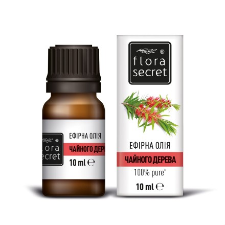 Изображение Эфирное масло чайного дерева масло Flora Secret, 10 мл 