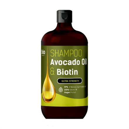 Εικόνα της Σαμπουάν Bio Naturell με έλαιο αβοκάντο & βιοτίνη για ενδυνάμωση & αποκατάσταση, 946 ml