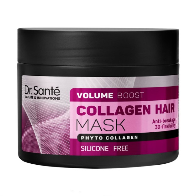 Изображение Маска для волос Dr. Sante Collagen Hair Volume Boost, 300 мл