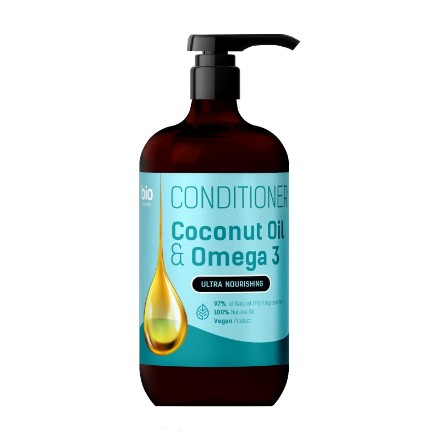 Εικόνα της Conditioner Bio Naturell Coconut Oil & Omega 3 «Ultra Nourishing», 946 ml