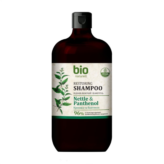 Изображение Шампунь Bio Naturell Eco Nettle & Panthenol, 946 мл