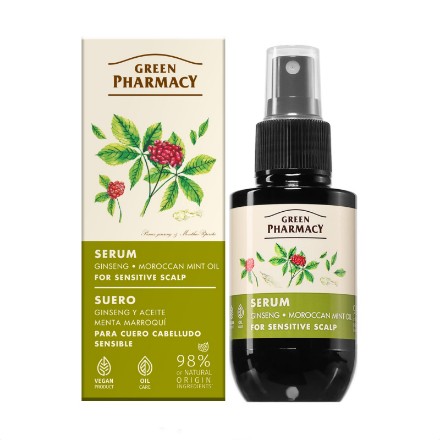 Εικόνα της Serum για ευαίσθητο τριχωτό Green Pharmacy, 100 ml