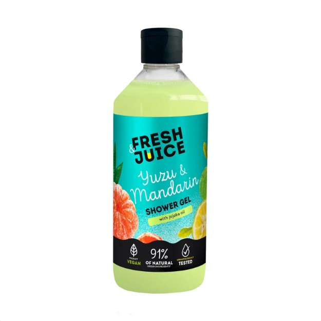 Изображение Гель для душа Fresh Juice «Yuzu & Mandarin», 473 мл