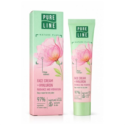 Изображение Крем увлажняющий дневной для сухой кожи Pure Line, 40 мл