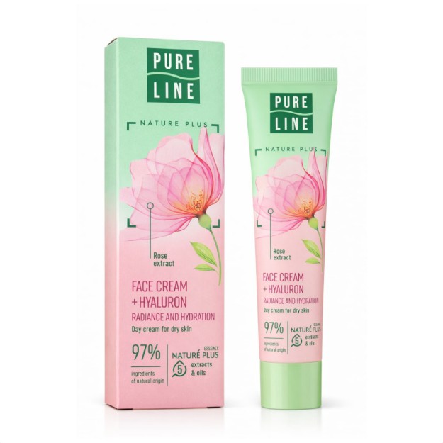 Изображение Крем увлажняющий дневной для сухой кожи Pure Line, 40 мл