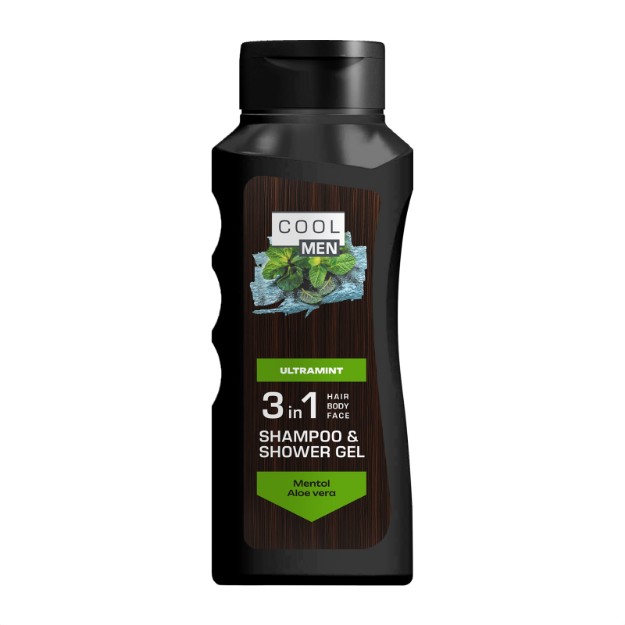 Picture of Σαμπουάν-αφρόλουτρο 3 σε 1 Cool Men Ultramint, 400 ml