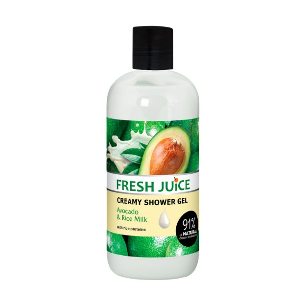 Picture of Κρεμώδες αφρόλουτρο Fresh Juice Avocado & Rice milk, 500 ml