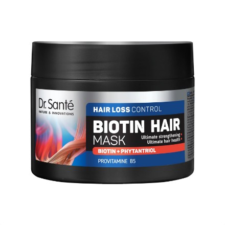 Εικόνα της Μάσκα μαλλιών Dr. Sante Biotin Hair Loss Control για ενδυνάμωση & πυκνότητα, 300 ml