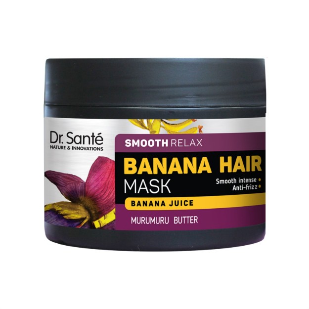 Picture of Μάσκα μαλλιών Dr. Sante Banana Hair Εντατική λείανση & λάμψη, 300 ml