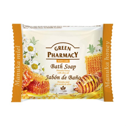 Εικόνα της Σαπούνι Green Pharmacy με μέλι μανούκα & ελαιόλαδο, 100 g