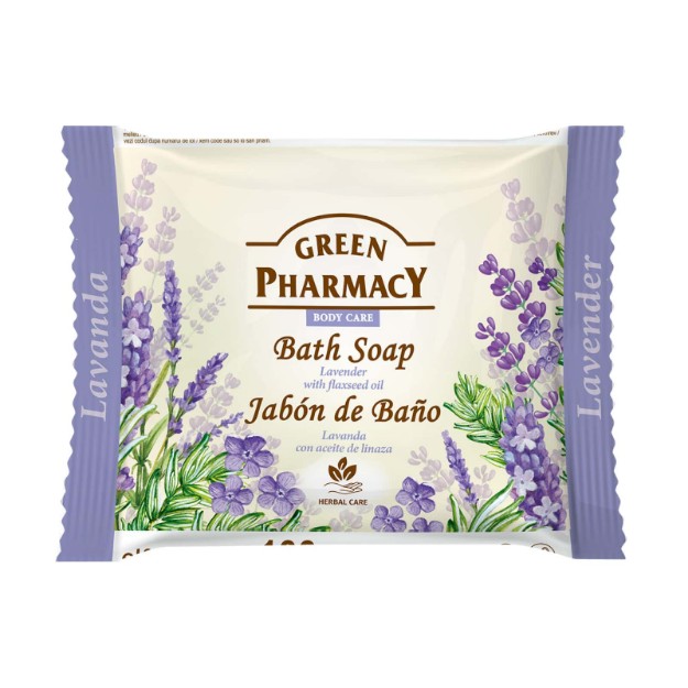 Picture of Σαπούνι Green Pharmacy με λεβάντα & έλαιο λιναρόσπορου, 100 g
