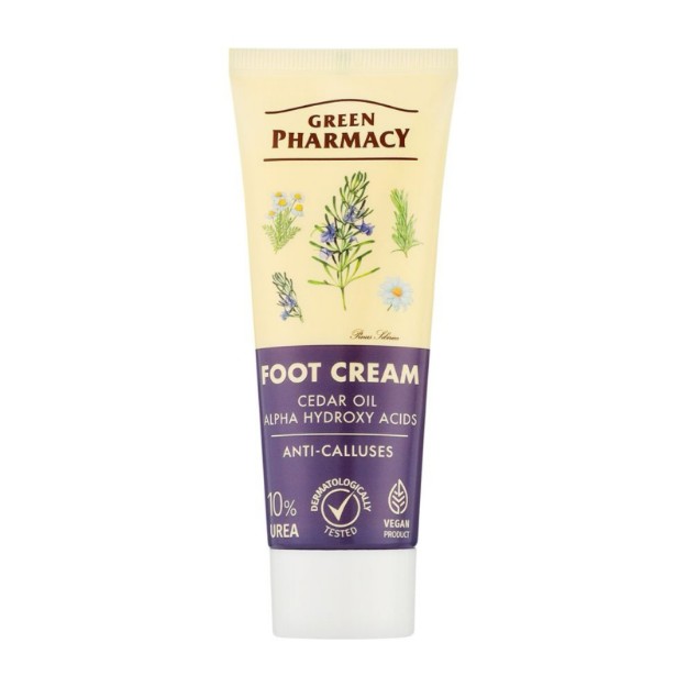 Picture of Κρέμα ποδιών Green Pharmacy κατά των κάλων και σκληρύνσεων, 75 ml