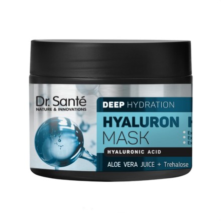 Εικόνα της Μάσκα μαλλιών Dr. Sante Hyaluron Deep Hydration, 300 ml