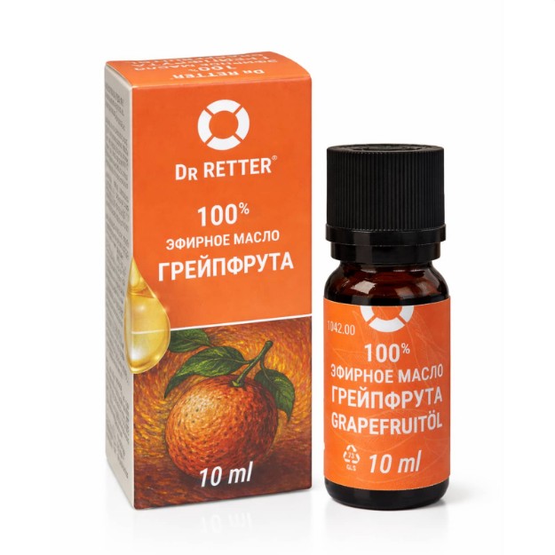 Picture of 100% αιθέριο έλαιο γκρέιπφρουτ Dr. Retter, 10 ml