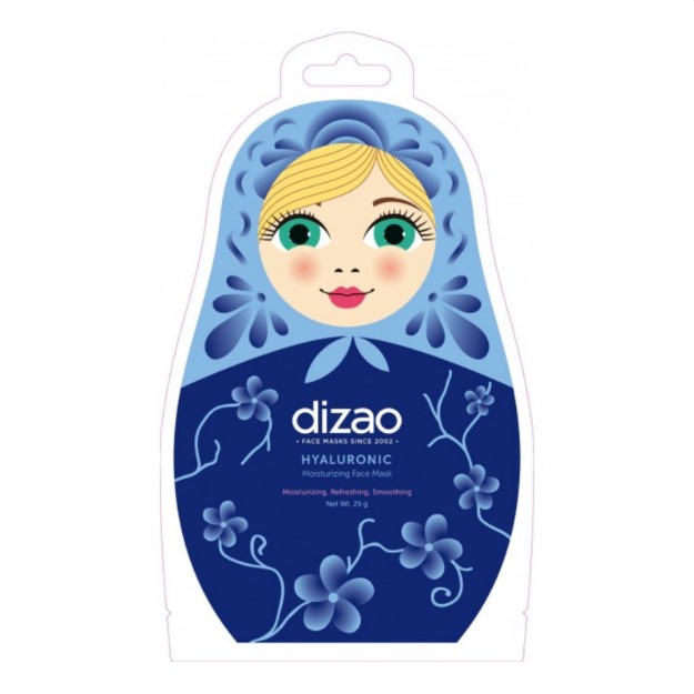 Изображение Увлажняющая маска для лица с гиалуроновой кислотой DIZAO, 25 г