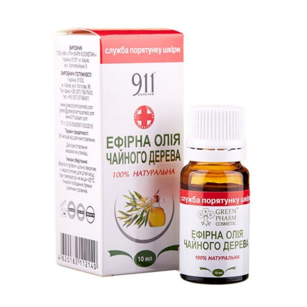 Picture of Αιθέριο έλαιο τεϊόδεντρου 911, 10 ml