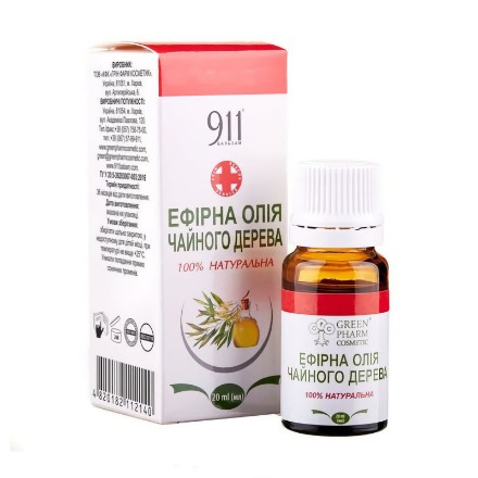 Εικόνα της Αιθέριο έλαιο τεϊόδεντρου 911, 20 ml