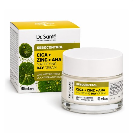 Εικόνα της Κρέμα προσώπου ημέρας με ματ αποτέλεσμα Dr. Sante Sebocontrol για λιπαρή & μεικτή επιδερμίδα, 50 ml