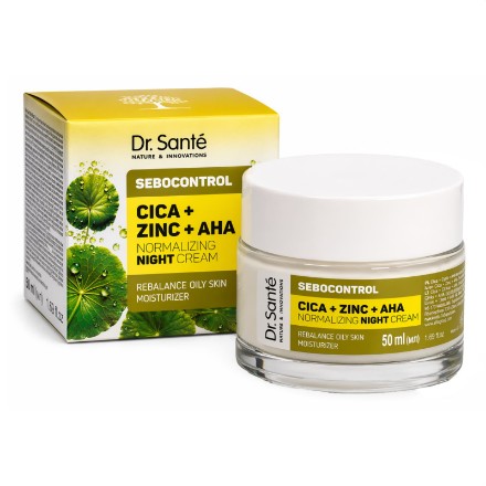 Εικόνα της Νυχτερινή εξισορροπητική κρέμα προσώπου Dr. Sante Sebocontrol, 50 ml