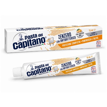Εικόνα της Οδοντόκρεμα με τζίντζερ Pasta del Capitano, 75 ml