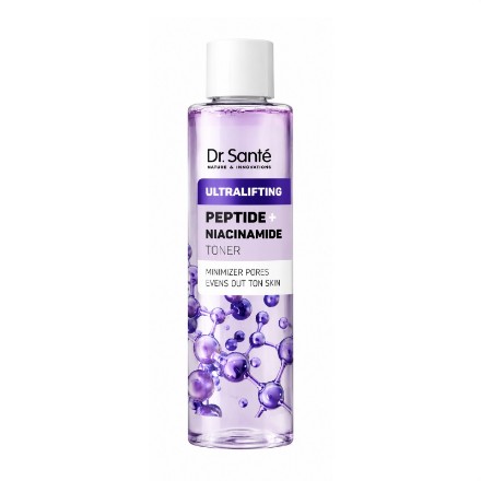 Εικόνα της Τονωτική λοσιόν προσώπου Dr. Sante Ultralifting «Peptide + Niacinamide», 200 ml