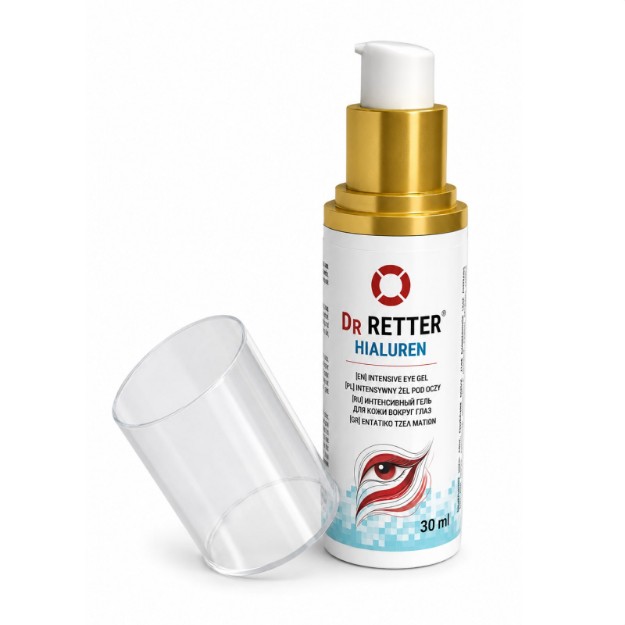 Picture of Εντατικό τζέλ ματιών Dr. Retter  HIALUREN, 30 ml