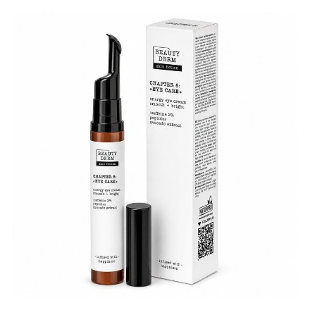 Εικόνα της Κρέμα ματιών BEAUTY DERM skin fiction με καφεΐνη & πεπτίδια, 15 ml