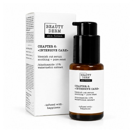 Εικόνα της Ορός προσώπου BEAUTY DERM skin fiction κατά των ατελειών με νιασιναμίδη, 30 ml
