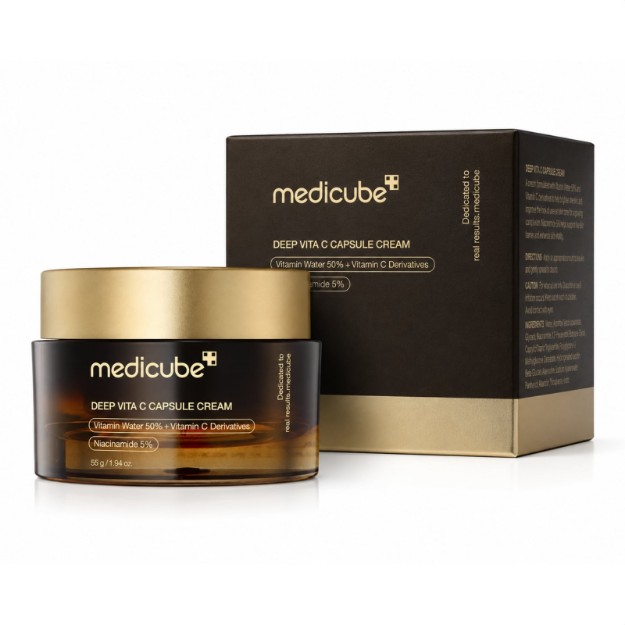Picture of Κρέμα προσώπου Medicube Deep Vita C Capsule Cream με βιταμίνη C & νιασιναμίδη για λάμψη, 55 g