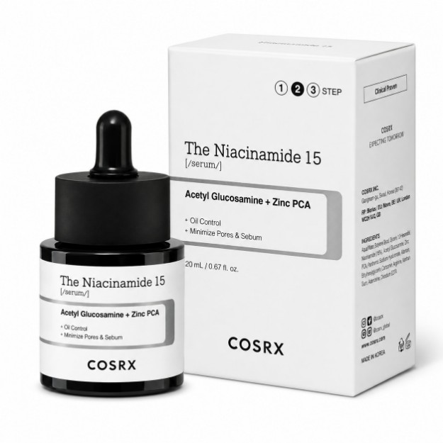 Изображение COSRX The Niacinamide 15 Serum – Сыворотка с ниацинамидом 15%, 20 мл