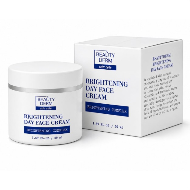 Picture of Κρέμα προσώπου ημέρας BEAUTYDERM Brightening για λάμψη & ομοιόμορφο τόνο, 50 ml