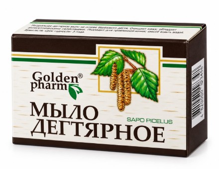 Εικόνα της Σαπούνι καλλυντικό από πίσσα σημύδας Golden Farm, 70 g