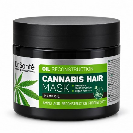 Εικόνα της Μάσκα για μαλλιά Dr. Sante Cannabis Hair,  300 ml